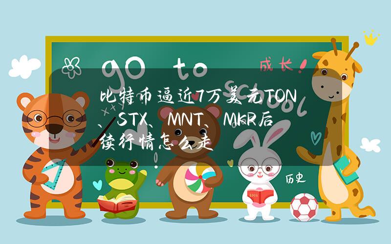 比特币逼近7万美元TON、STX、MNT、MKR后续行情怎么走